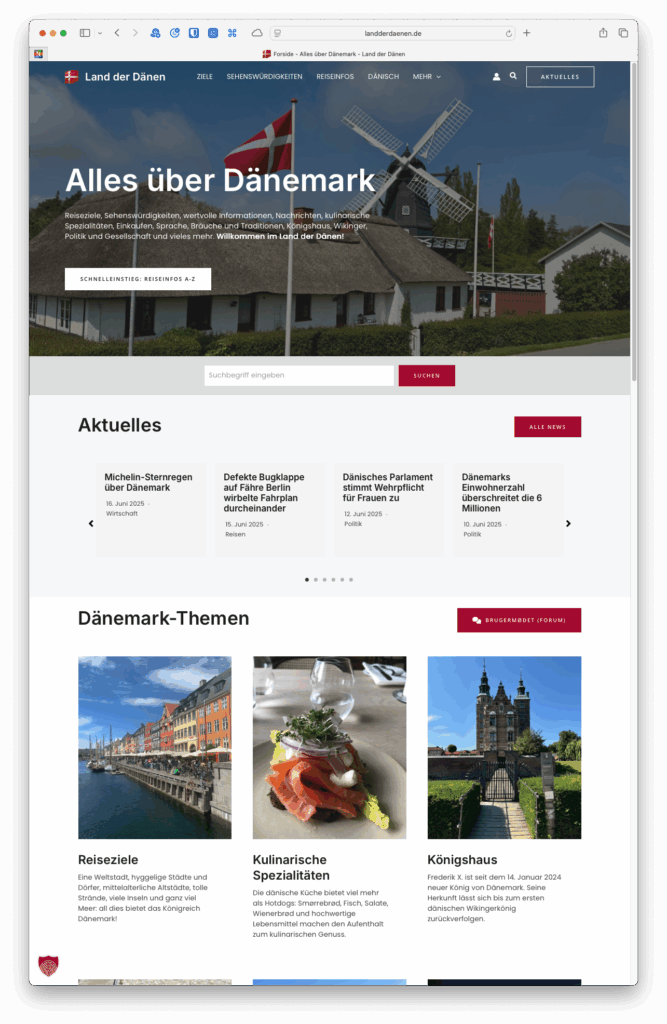 ldd-hochformat Land der Dänen, Hochformat (Screenshot)