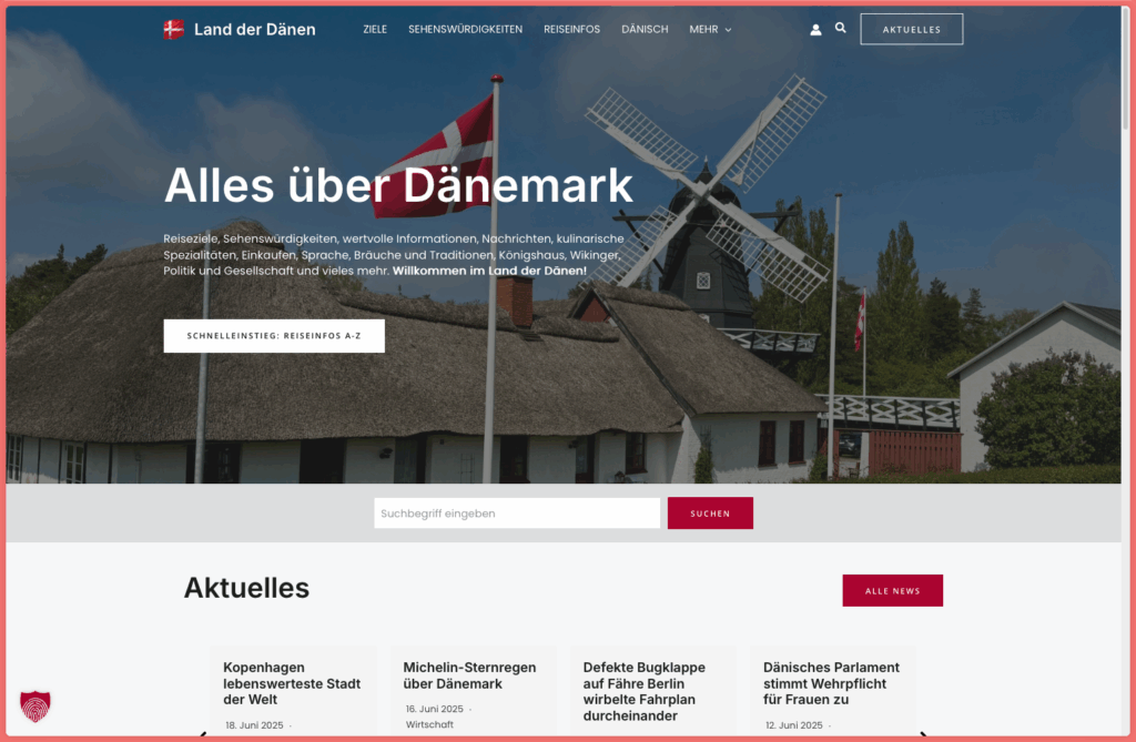 Land der Dänen (Screenshot)